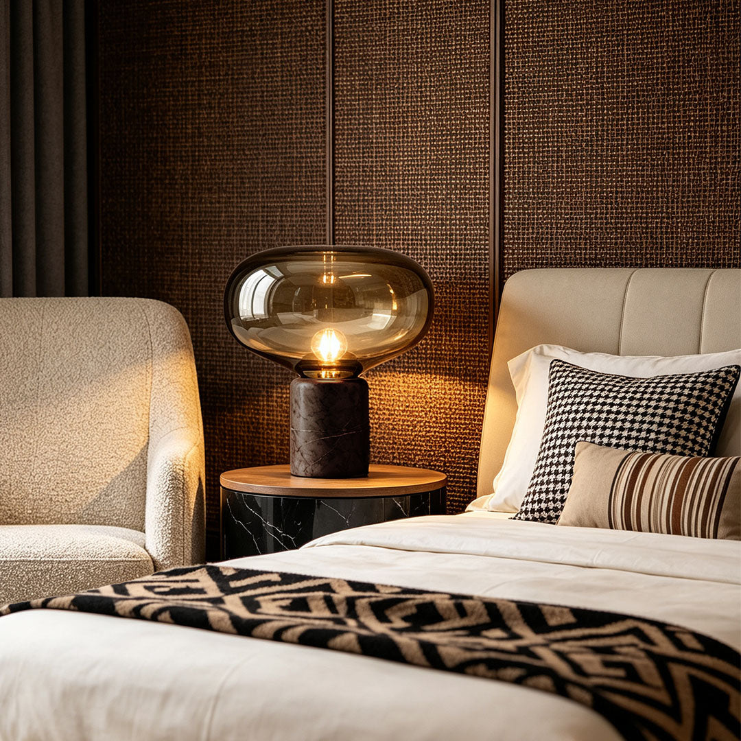 Rattan wicker pendant light showcasing handcrafted texture and warm ambient lighting
