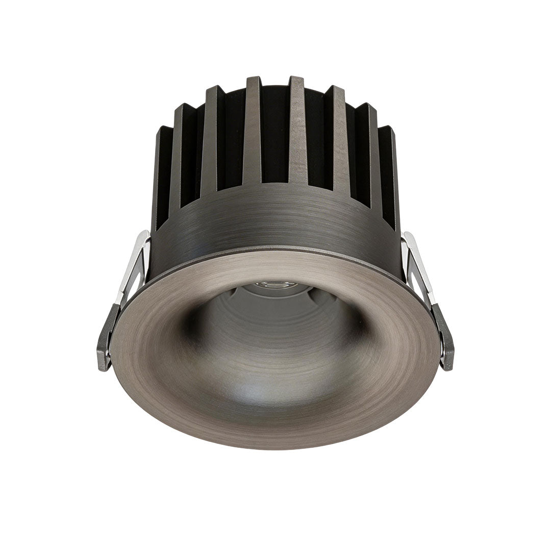 Recessed ceiling spotlight with modern finish, ideal for both residential and commercial spaces.