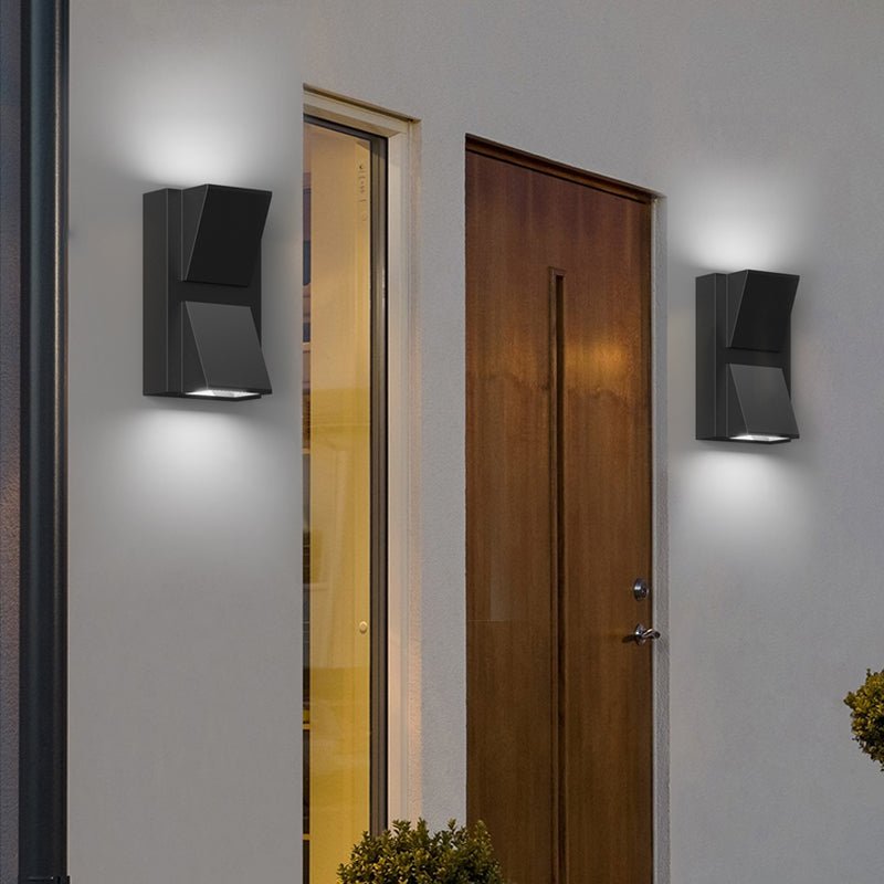 Rectangular up and down Lighting LED Creative Modern Wall Lights ...