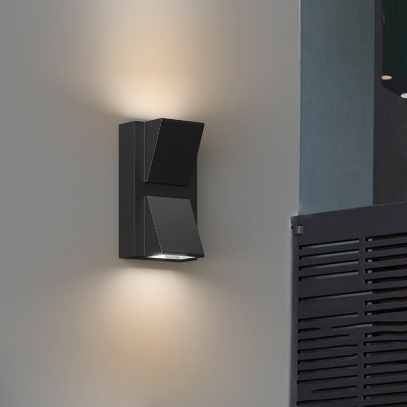Rectangular up and down Lighting LED Creative Modern Wall Lights ...