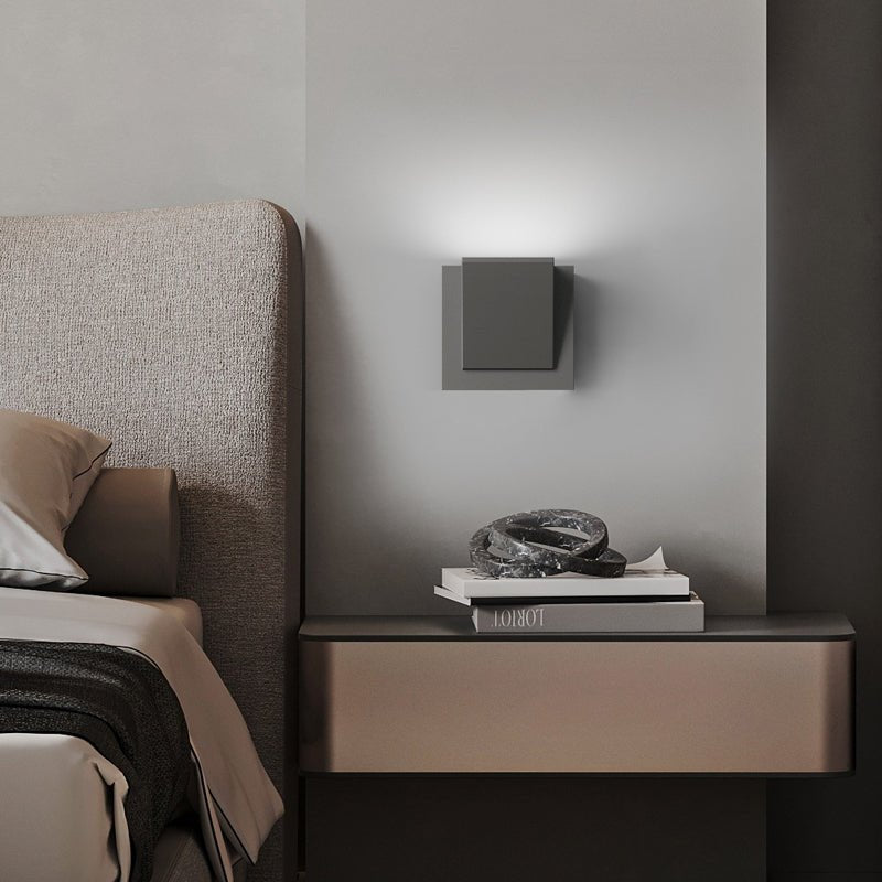 Rectangular up and down Lighting LED Creative Modern Wall Lights ...