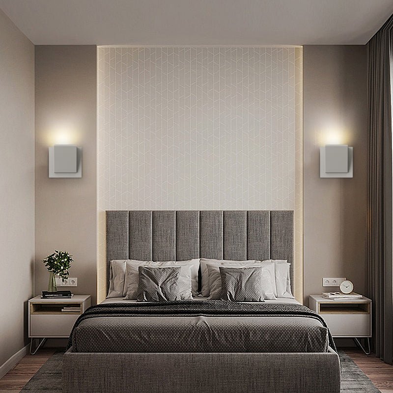 Rectangular up and down Lighting LED Creative Modern Wall Lights ...
