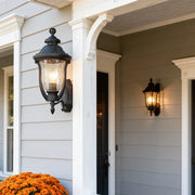 Outdoor Wall Light Waterproof  Coffee Rust-Proof Aluminum Lamp