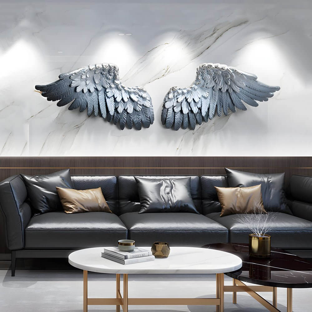 Resin Angel Wings Wall Hanging Art Decoration