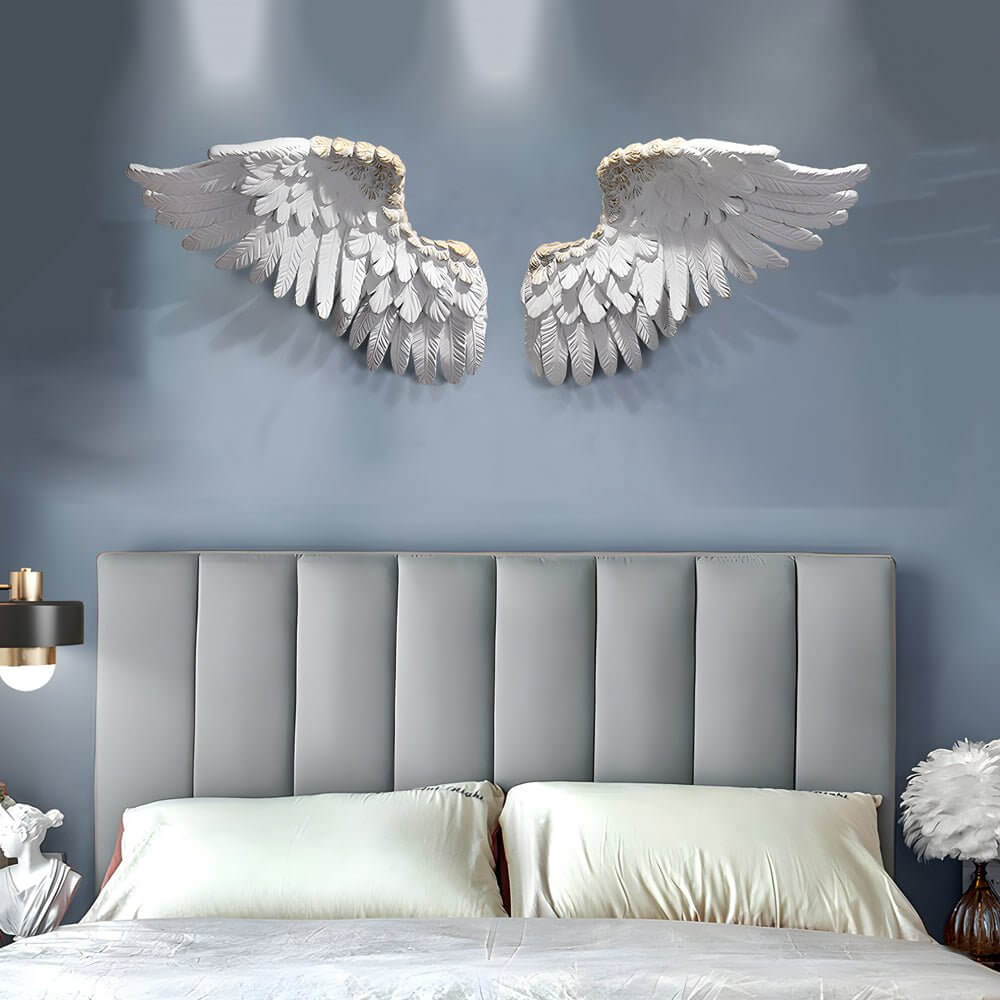 Resin Angel Wings Wall Hanging Art Decoration