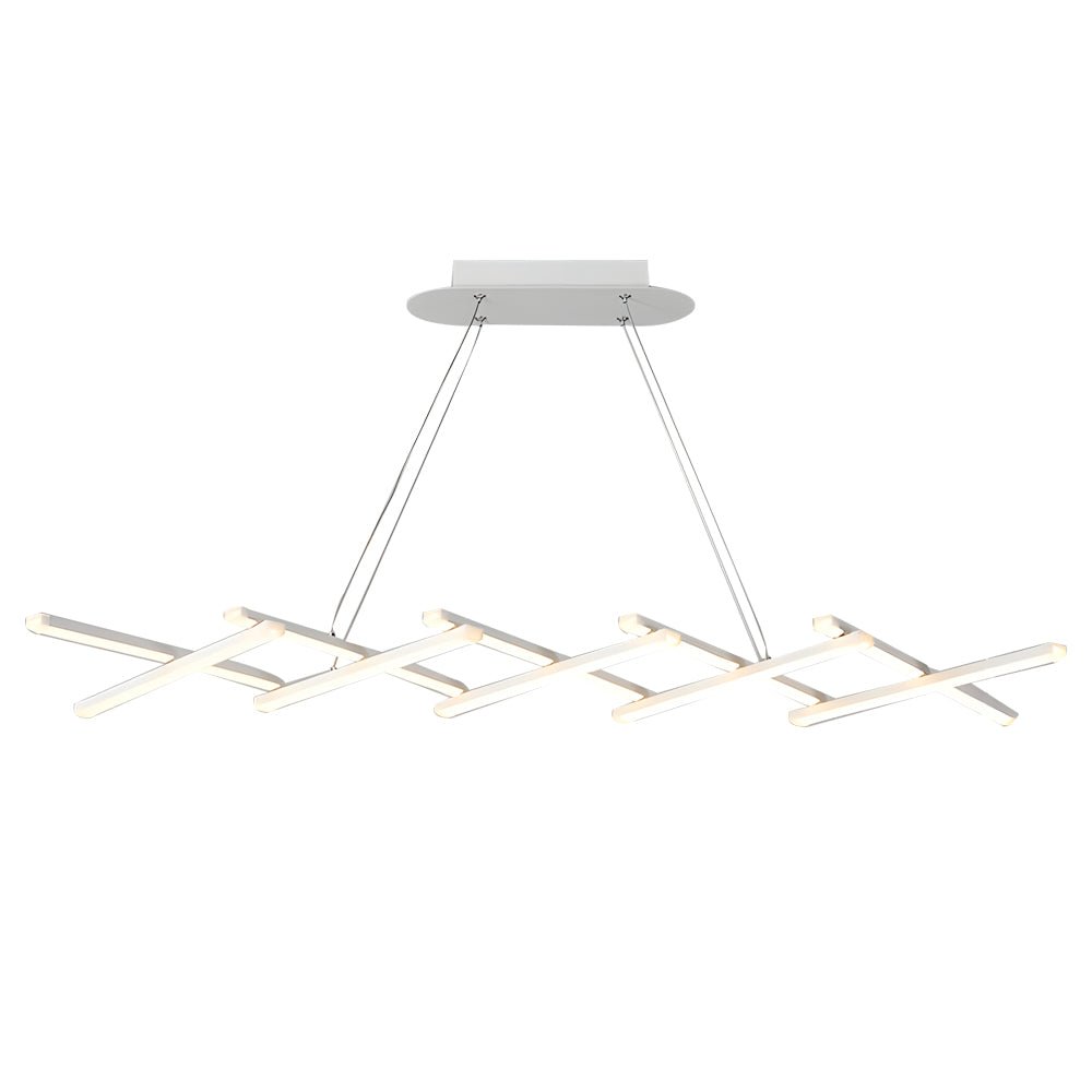 Retractable Strips Creative Dimmable with Remote Control LED Pendant Lights