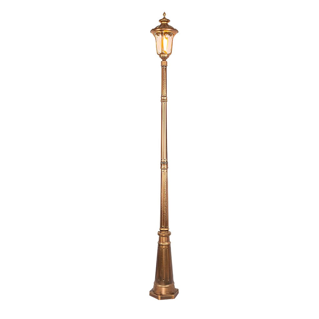 Retro Waterproof Aluminum LED Elegant Bronze European - Style Street Lights
