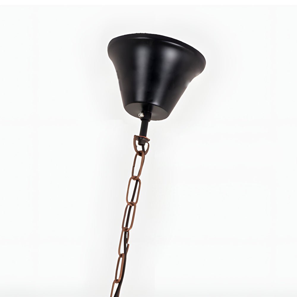 Retro Wood Bamboo Tube Cuboid Pendant Light - 1 - Light Suspension Lamp