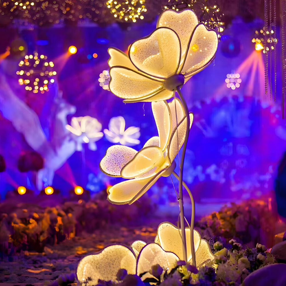 Romantic Ambient Led Acrylic Modern Flower Floor Lamp - Dazuma