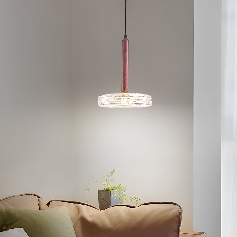 Round Creative Glass Personality Post - Modern Chandelier Pendant Lights