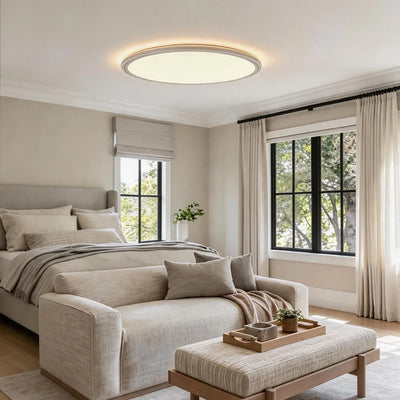 Round LED Ceiling Lights Modern Ultra-Thin Recessed Light