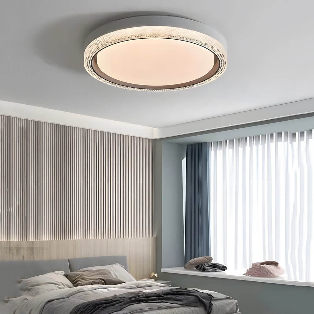 Round LED Flush Mount Ceiling Light