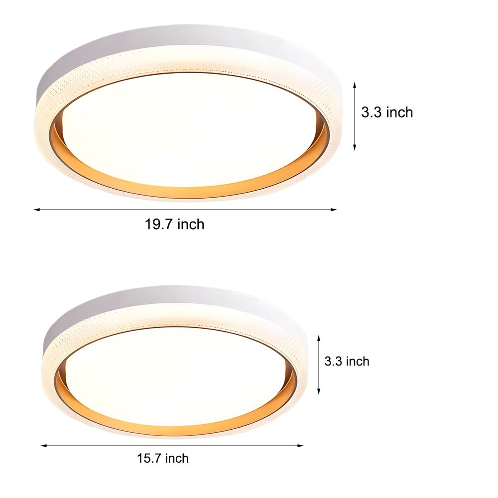 Round LED Flush Mount Ceiling Light