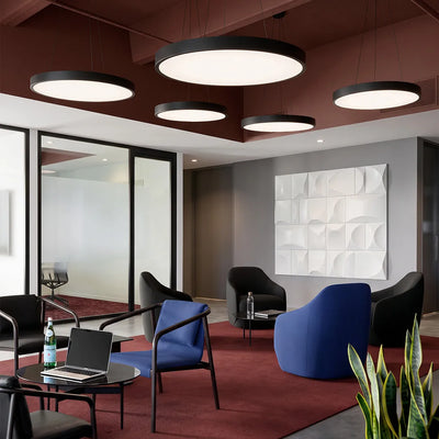 Round Pendant Lights Minimalist Metal Ceiling Light