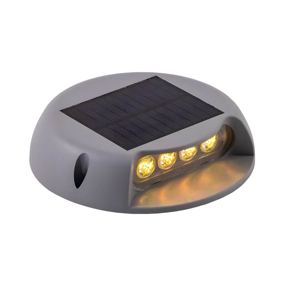 Round Solar LED Step/Deck Light