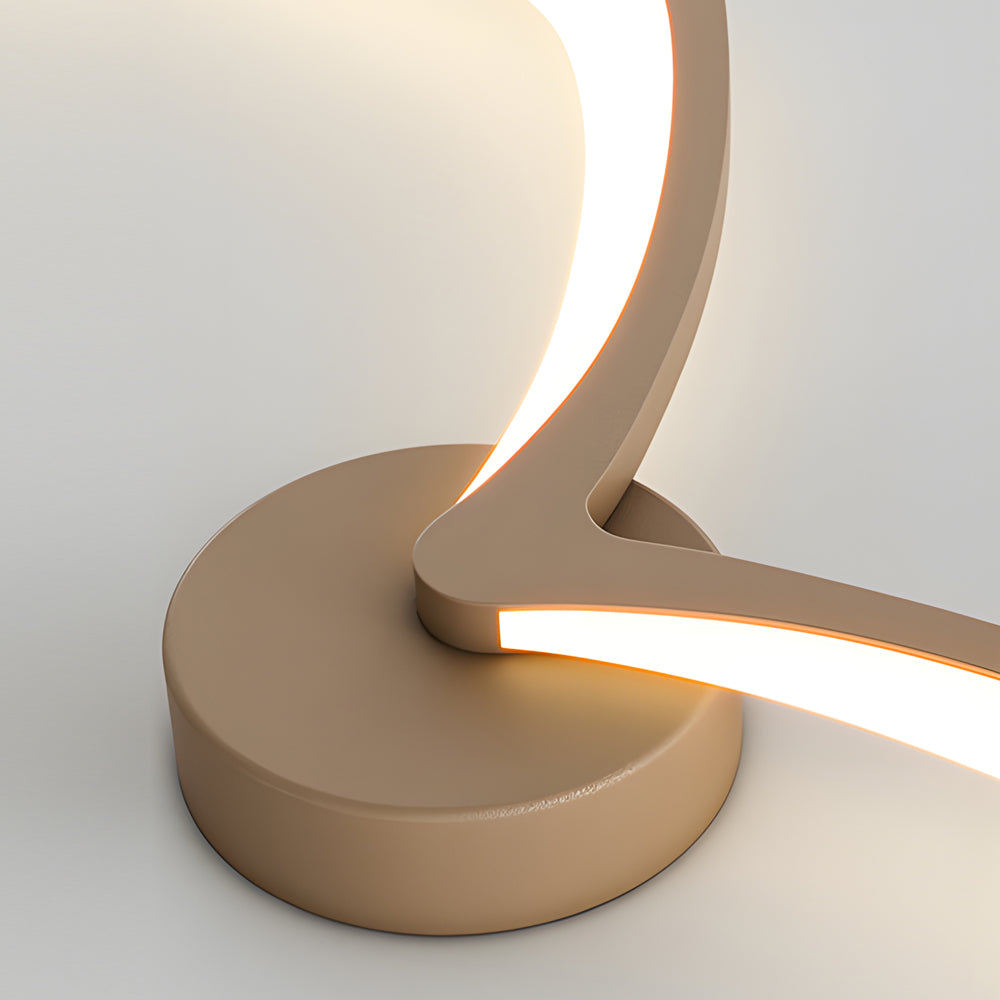 Seagull lighting sconces with a modern design, enhancing a minimalist interior.