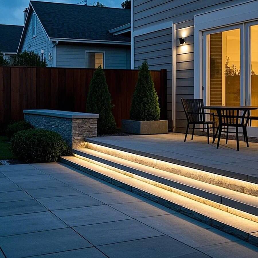 Seamless Corner - Mount LED Strip Light Industrial Style Silicone Lighting