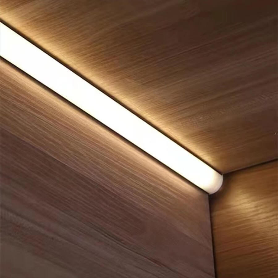 Seamless Corner - Mount LED Strip Light Industrial Style Silicone Lighting