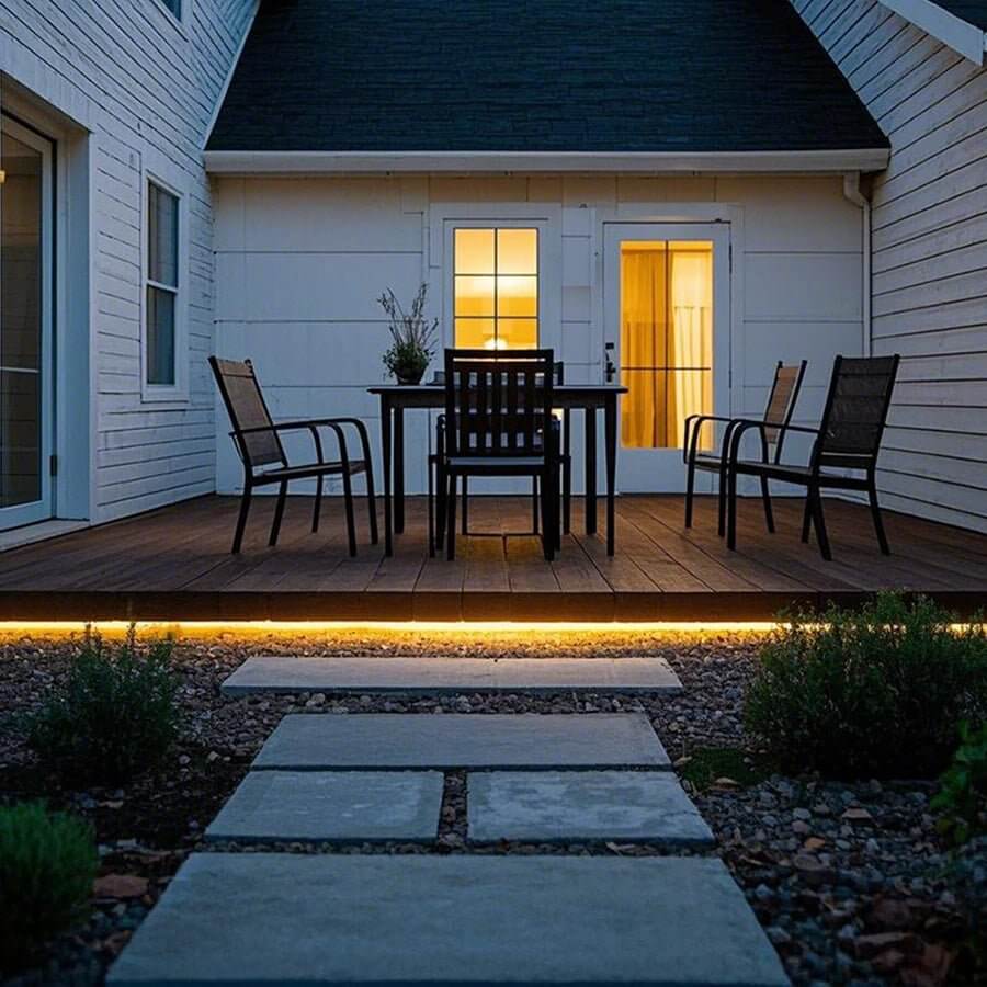 Seamless Corner - Mount LED Strip Light Industrial Style Silicone Lighting