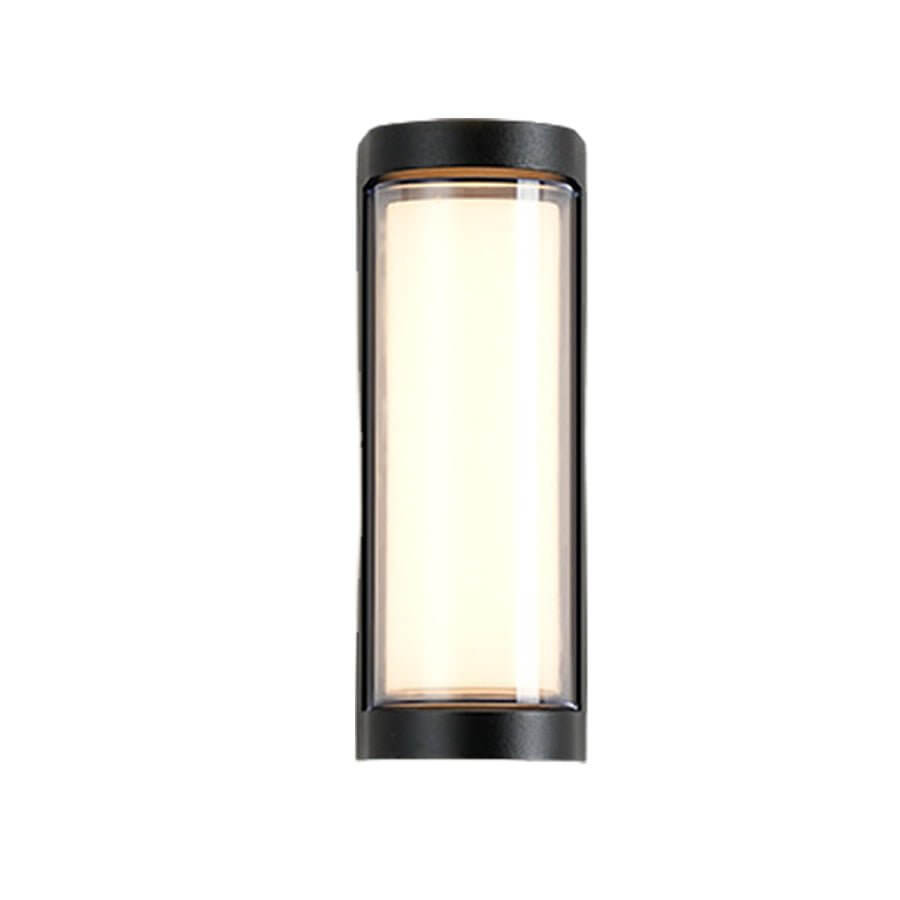 Sleek Dual - Directional Outdoor Wall Light with Modern Arc & Rectangular Designs