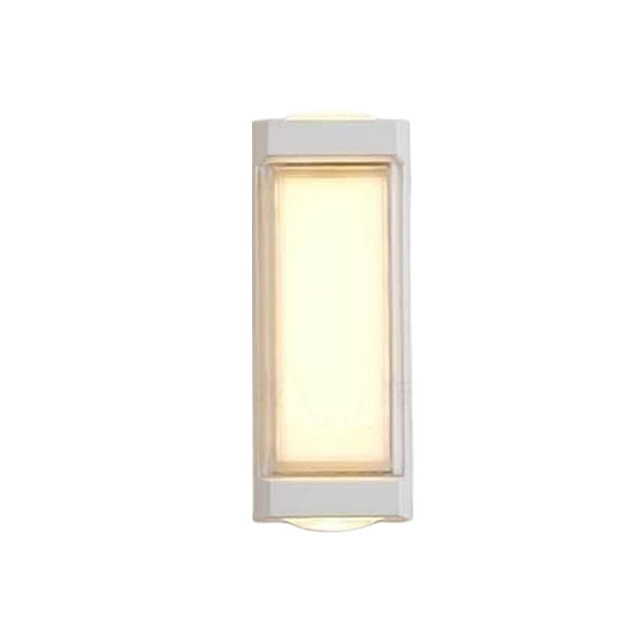 Sleek Dual - Directional Outdoor Wall Light with Modern Arc & Rectangular Designs