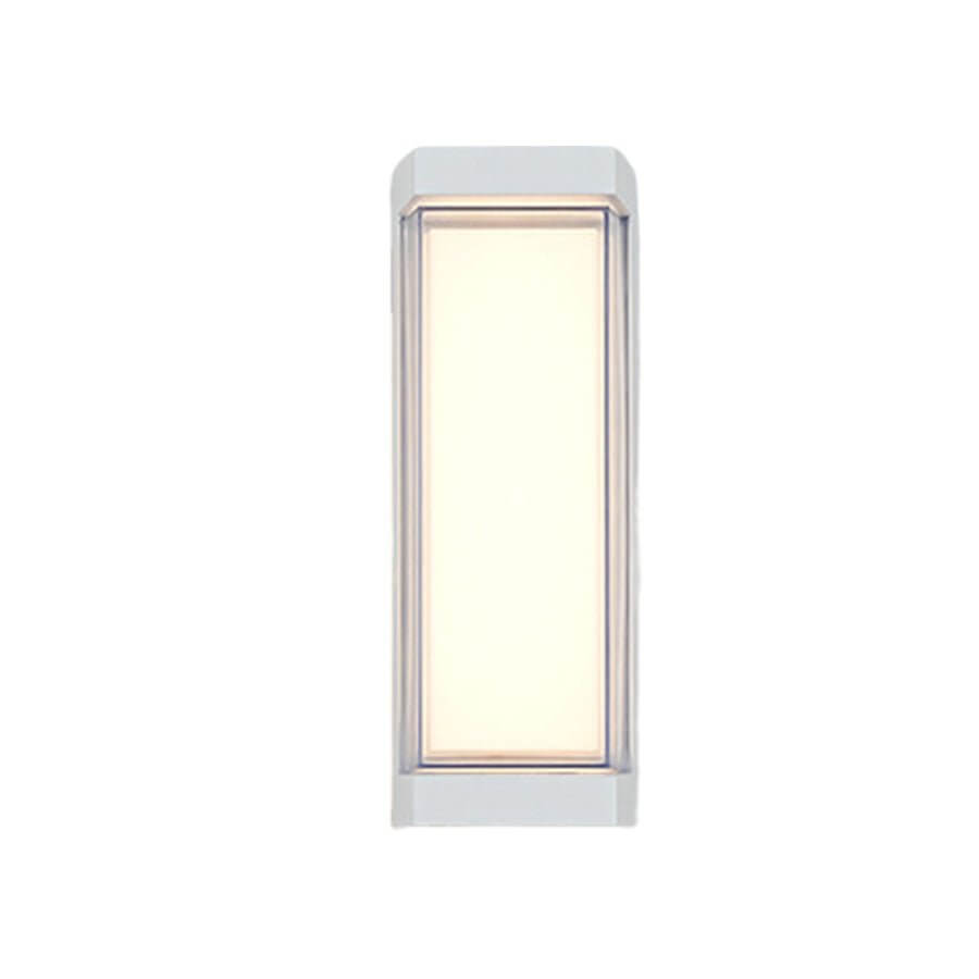 Sleek Dual - Directional Outdoor Wall Light with Modern Arc & Rectangular Designs