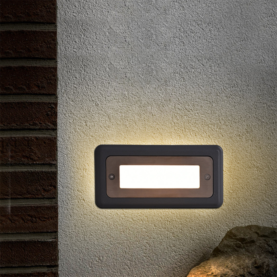 Sleek horizontal LED strip lights integrated into modern architectural wall design for ambient lighting