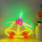 Small Bell Shape Luminous Lines Decorative Wall Decor LED Neon Signs