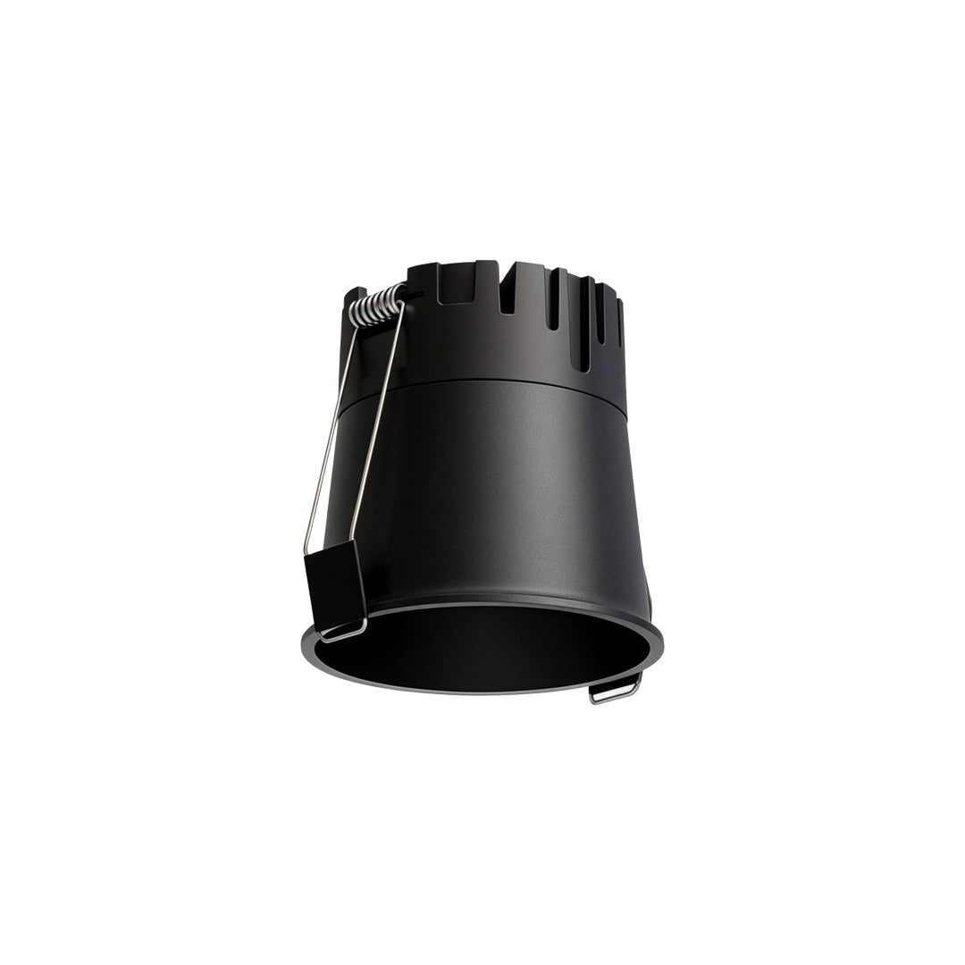 small recessed can lights modern black recessed LED downlight with minimalist ceiling integration