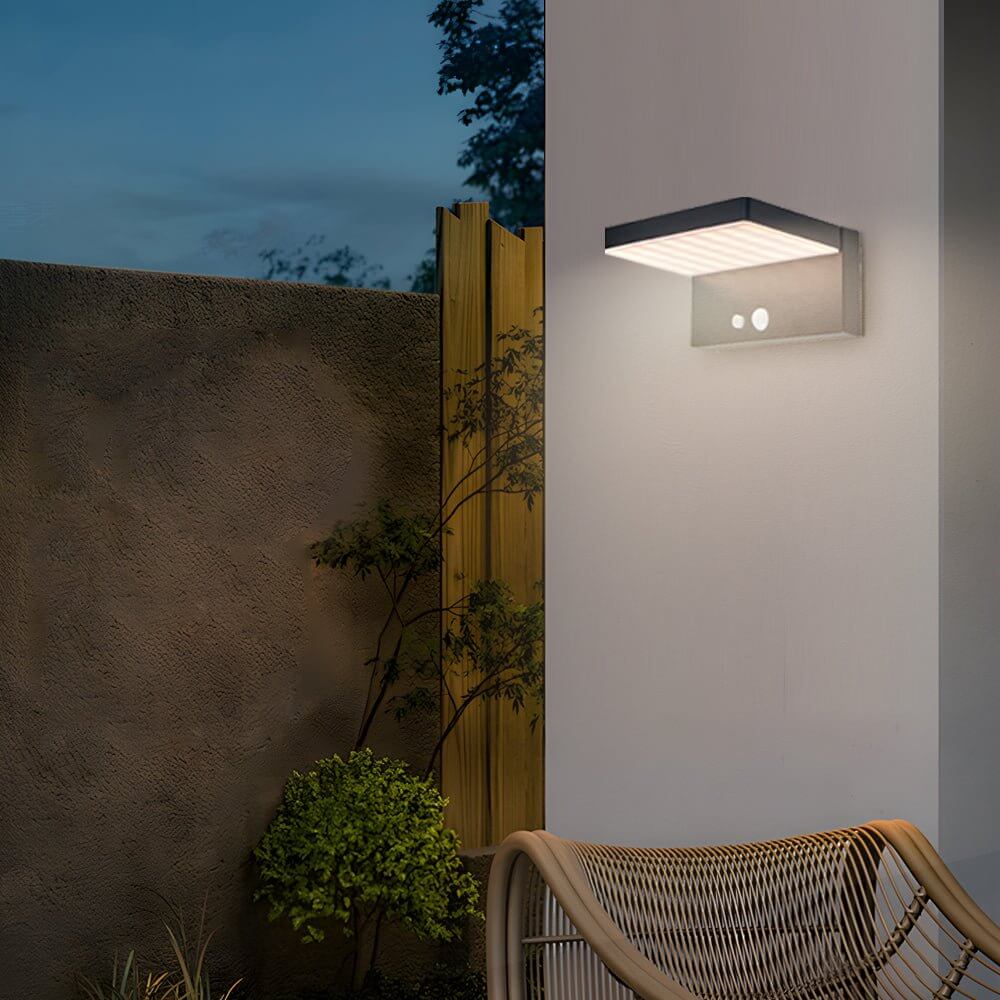 Solar LED Motion Sensor Wall Light – Sustainable Outdoor Security