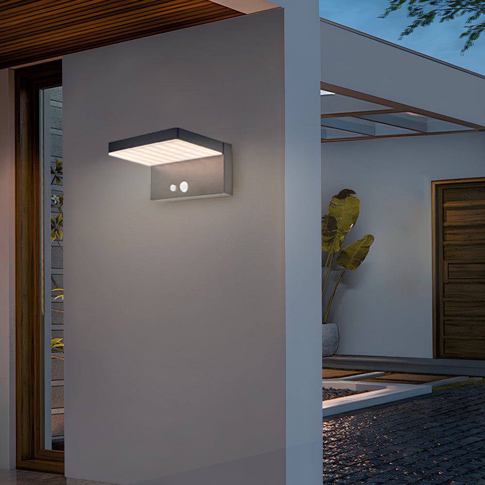 Solar LED Motion Sensor Wall Light – Sustainable Outdoor Security