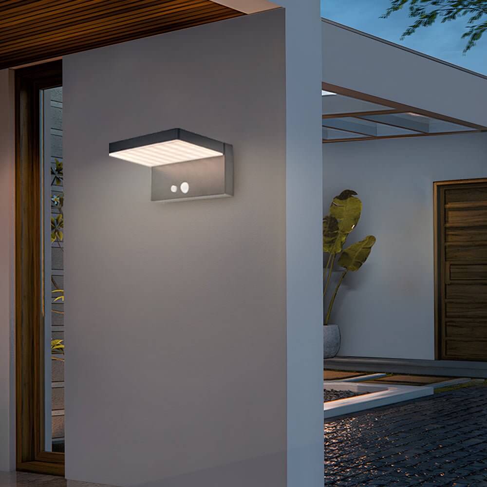 Solar LED Motion Sensor Wall Light – Sustainable Outdoor Security