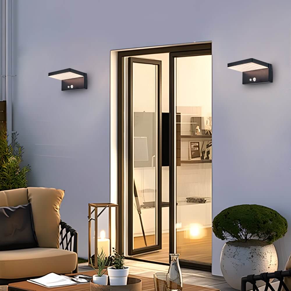 Solar LED Motion Sensor Wall Light – Sustainable Outdoor Security
