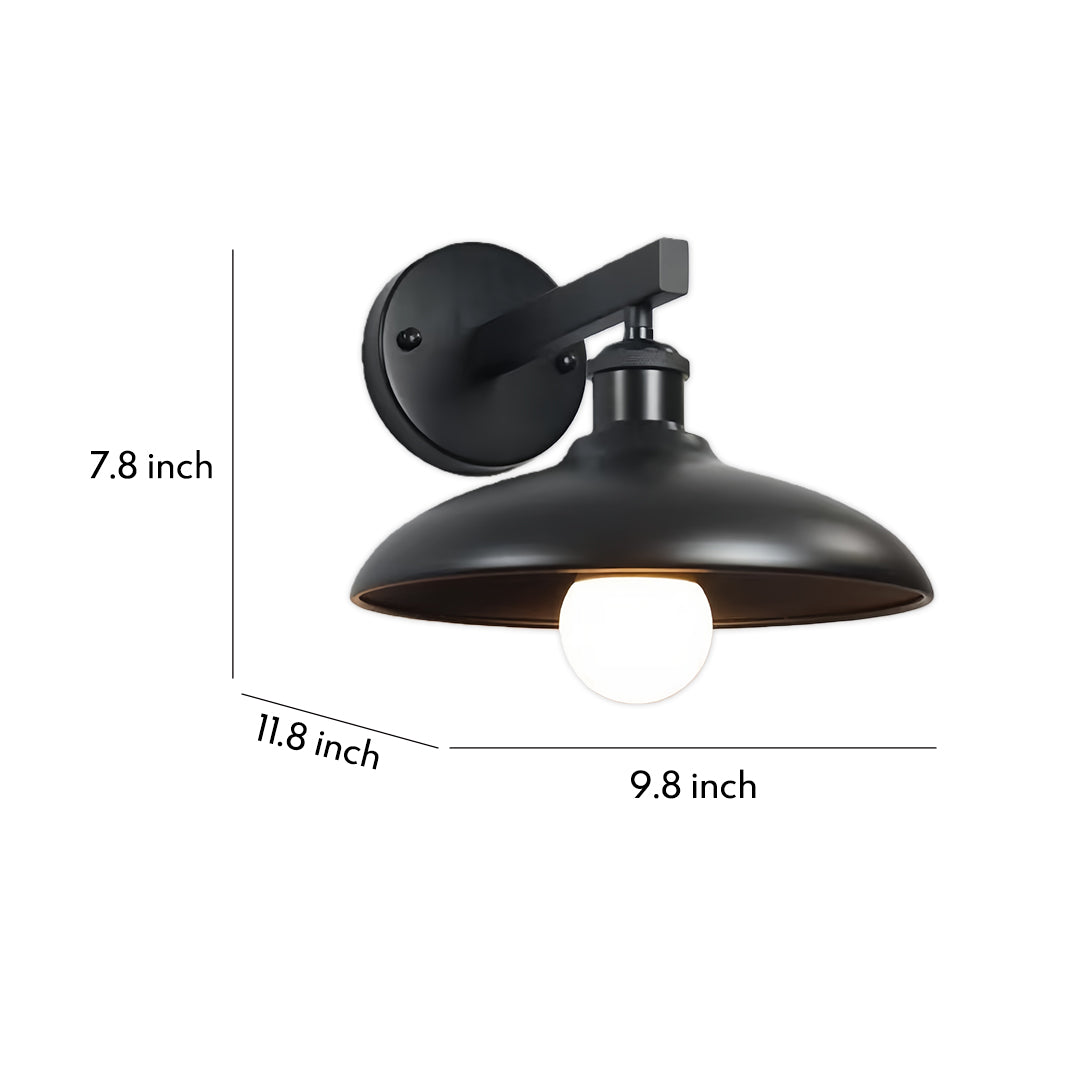 Rustic outdoor solar lights wall fixture installed on wooden exterior with warm illumination.