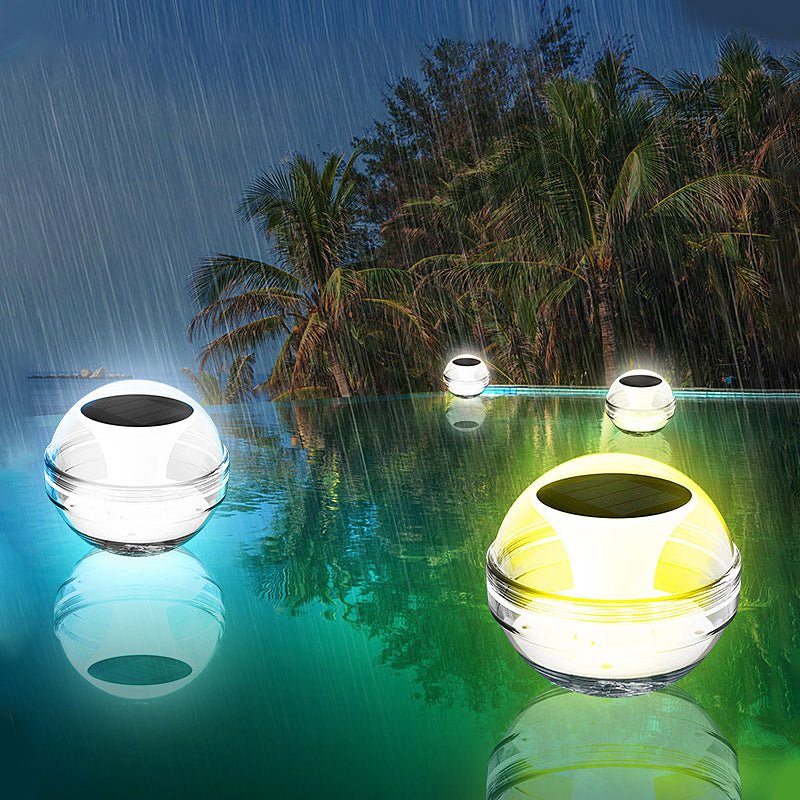 Solar Spectra RGB Dimmable Floating Pool Lights for Enchanting Evenings
