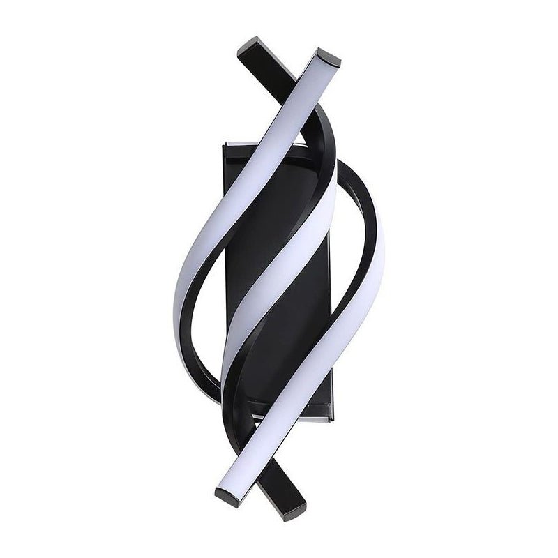 Spiral Minimalist Three Step Dimming LED Modern Wall Lamp Sconces Lighting