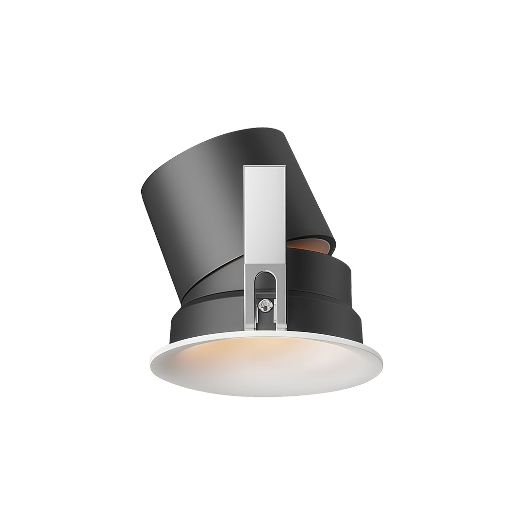 spotlights for ceiling recessed LED spotlight with adjustable beam direction and architectural trim