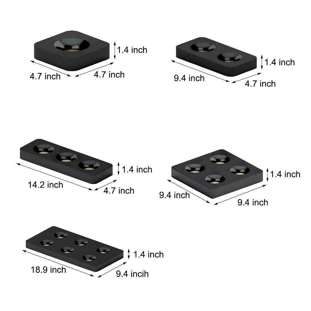 Square LED Anti - Glare Flush Mount Ceiling Light