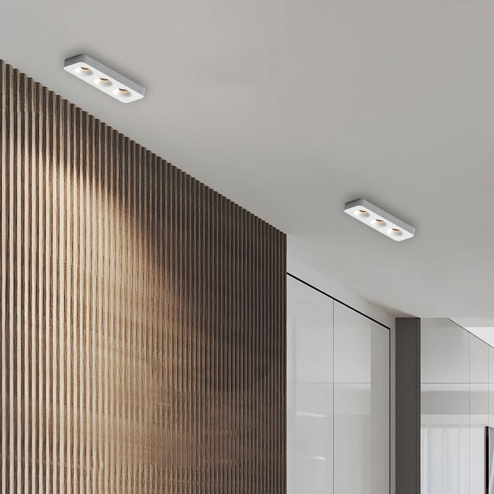 Square LED Anti - Glare Flush Mount Ceiling Light