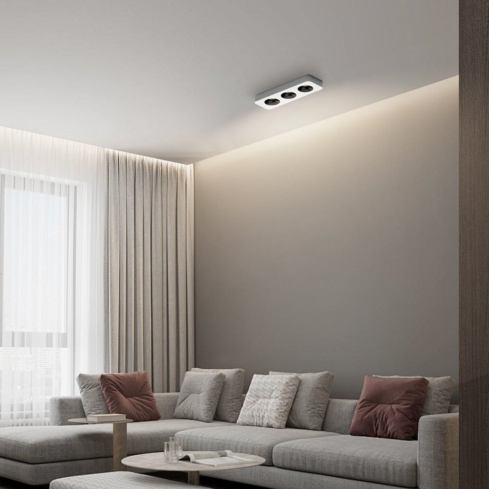 Square LED Anti - Glare Flush Mount Ceiling Light