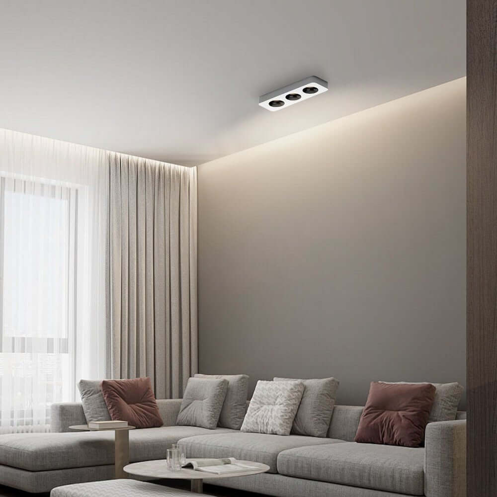 Square LED Anti - Glare Flush Mount Ceiling Light