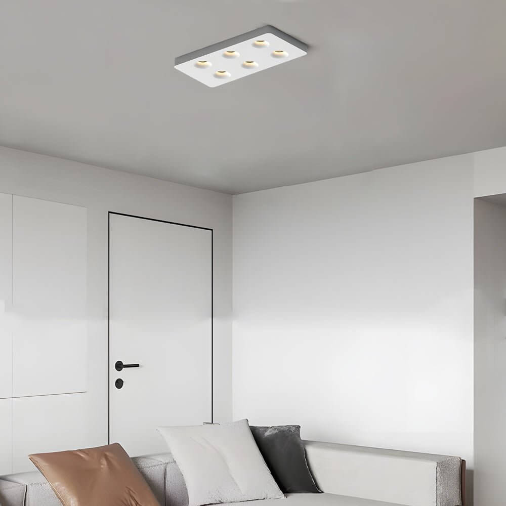 Square LED Anti - Glare Flush Mount Ceiling Light