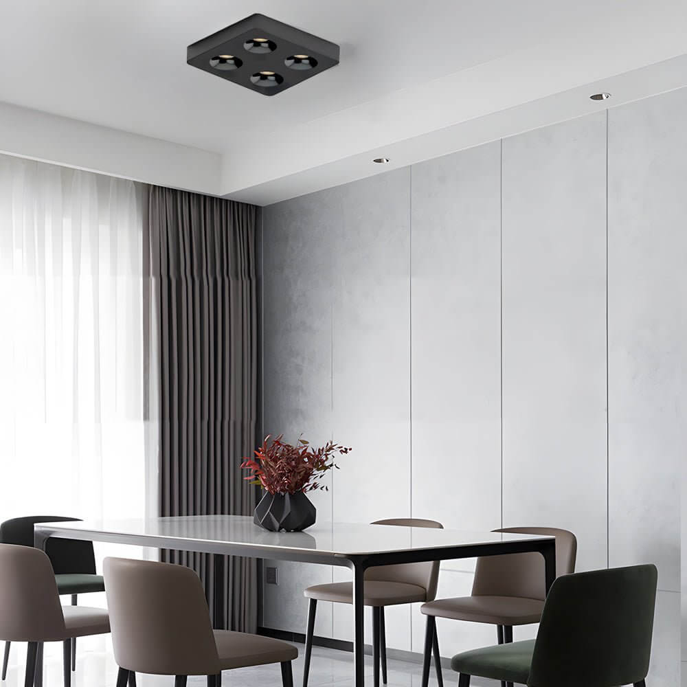 Square LED Anti - Glare Flush Mount Ceiling Light