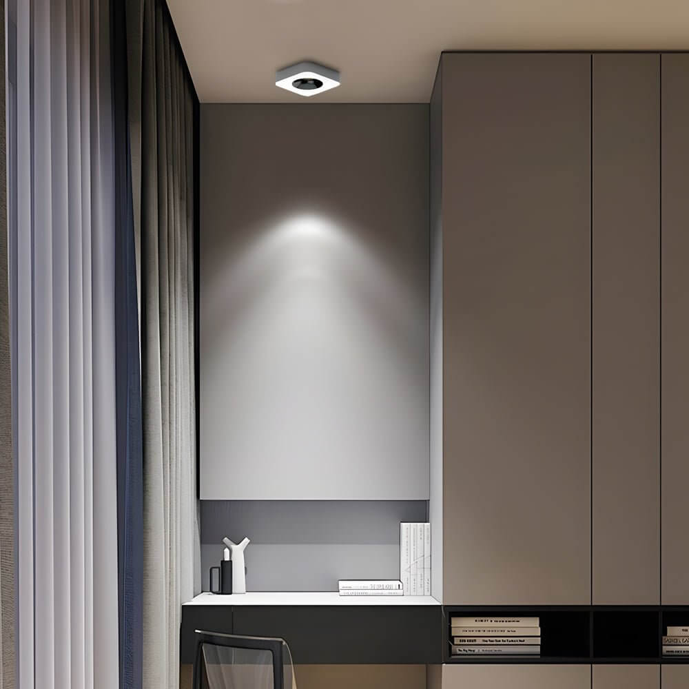 Square LED Anti - Glare Flush Mount Ceiling Light