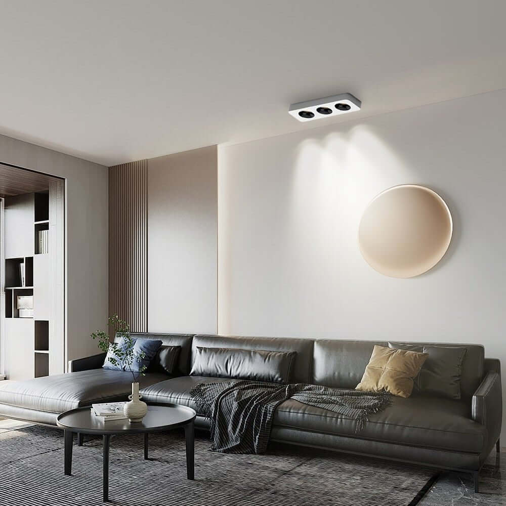 Square LED Anti - Glare Flush Mount Ceiling Light