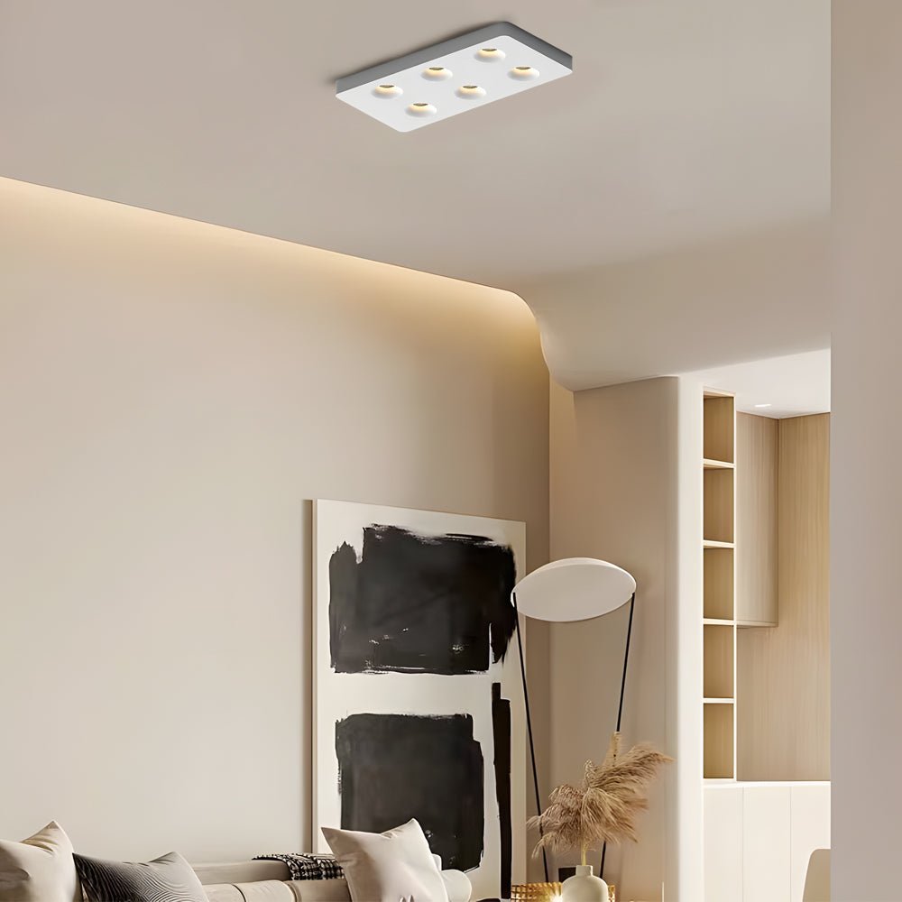 Square LED Anti - Glare Flush Mount Ceiling Light