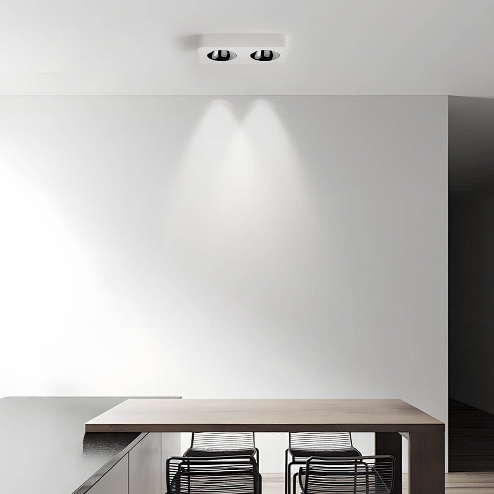 Square LED Anti - Glare Flush Mount Ceiling Light