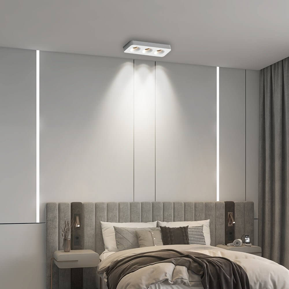 Square LED Anti - Glare Flush Mount Ceiling Light