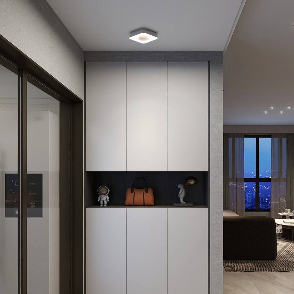 Square LED Anti - Glare Flush Mount Ceiling Light