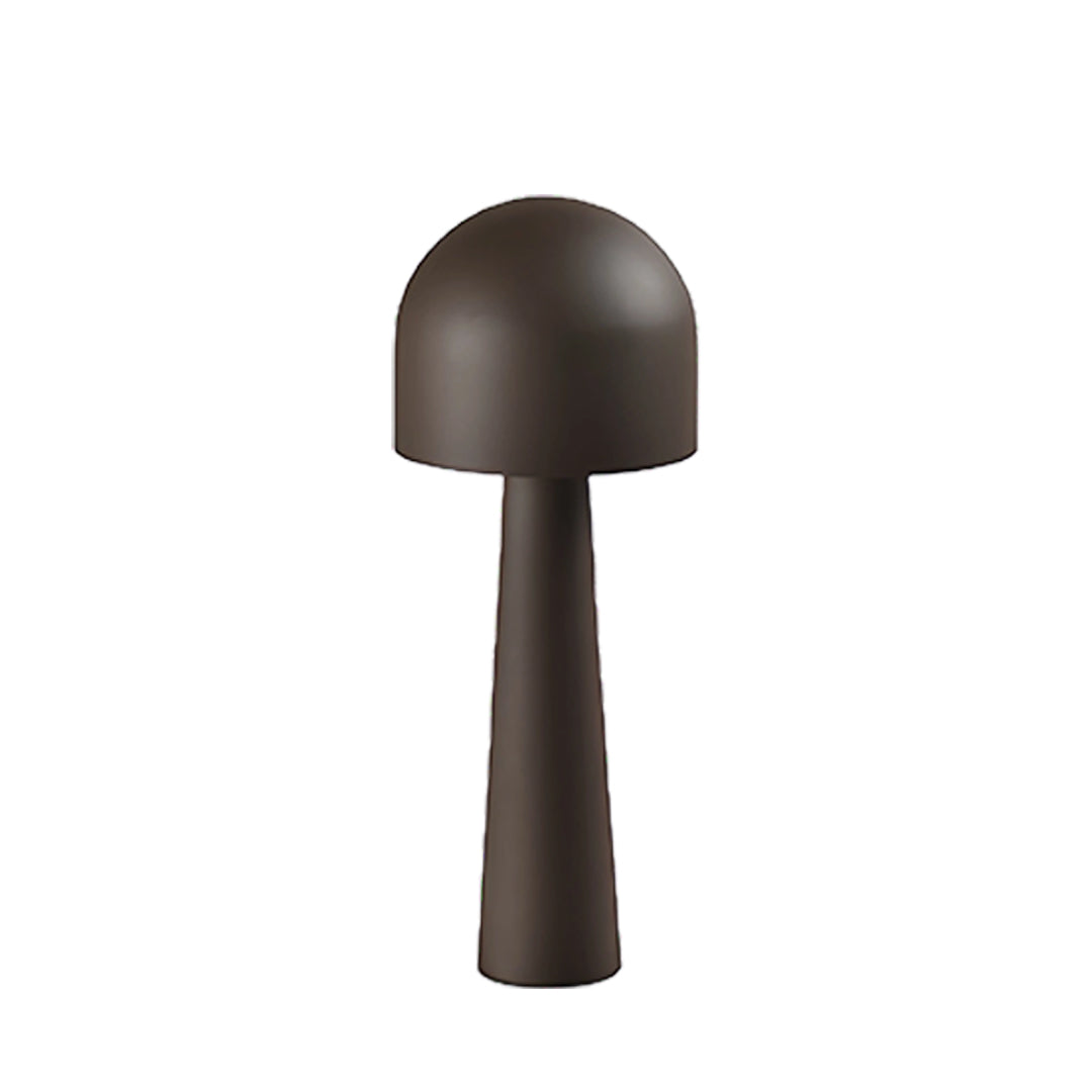 Compact square LED landscape light fixture in dark bronze finish, designed for illuminating walkways and driveways